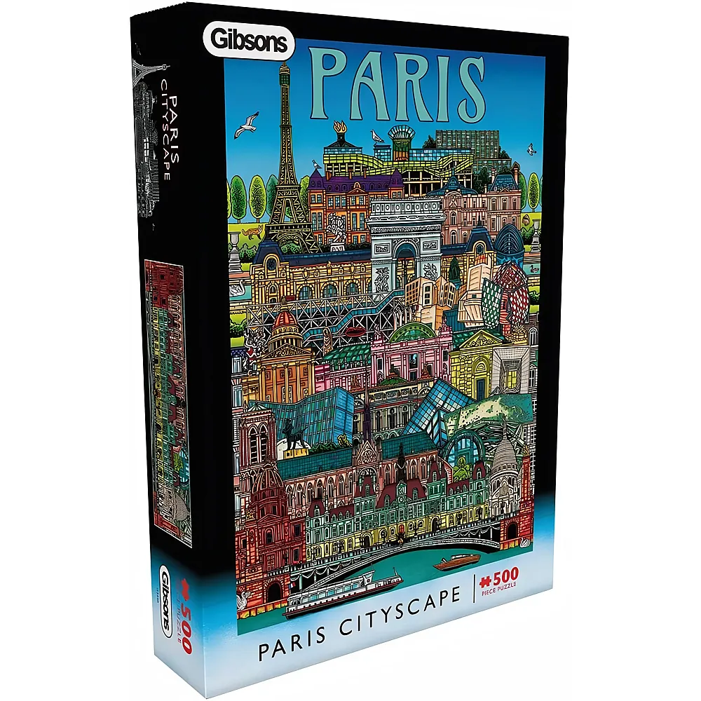 Gibsons Puzzle Paris Cityscape - 500 Teile