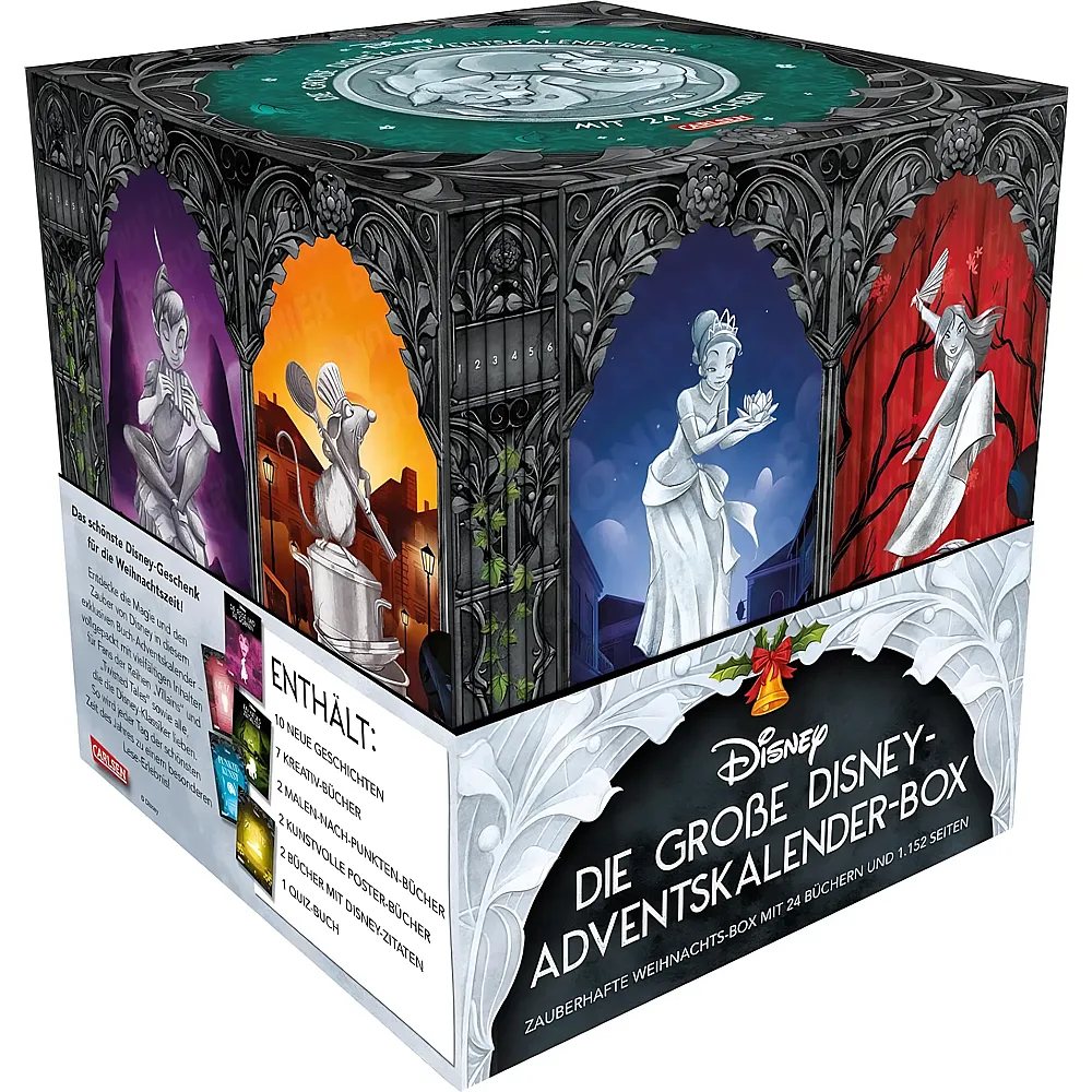 Carlsen Die grosse Disney-Adventskalender-Box 2025