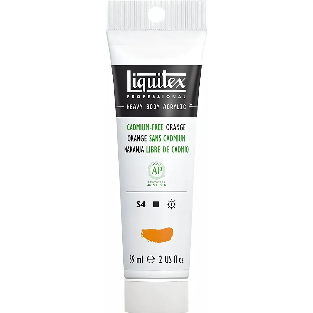 Liquitex Lqx Prof. Heavy Body Acrylfarbe 59ml Tube Kad Free Orange - Suche