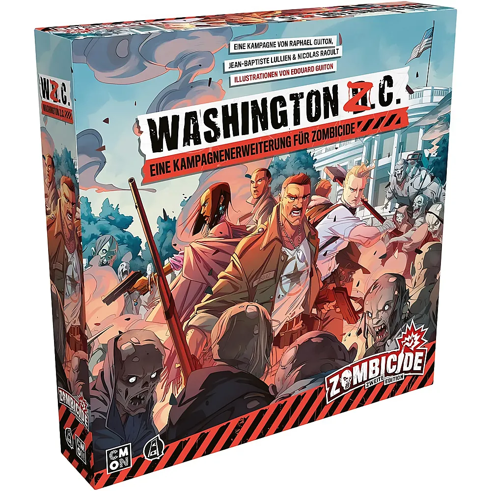 CMON Zombicide 2. Edition  Washington Z.C, Erweiterung - Deutsch