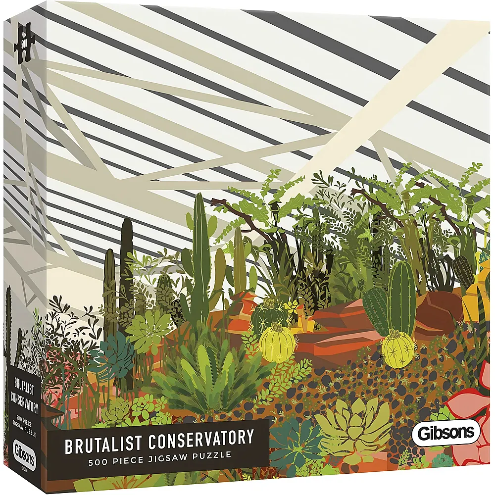Gibsons Puzzle Brutalist Conservatory - 500 Teile