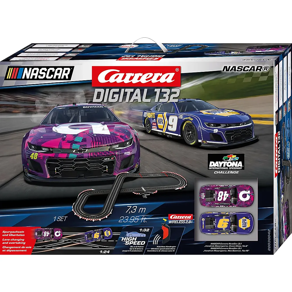 Carrera Digital 132 NASCAR Daytona Challenge 7,3m