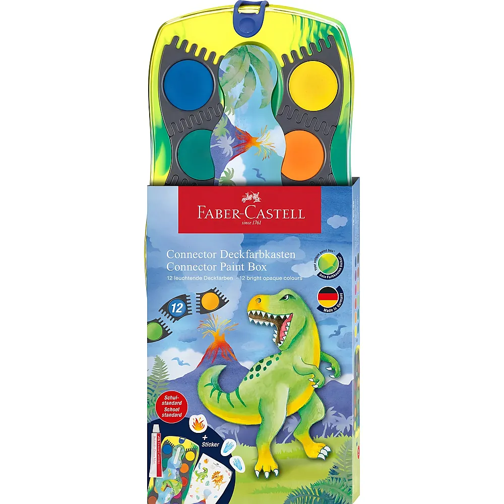 Faber-Castell Farbkasten Connector 12Teile
