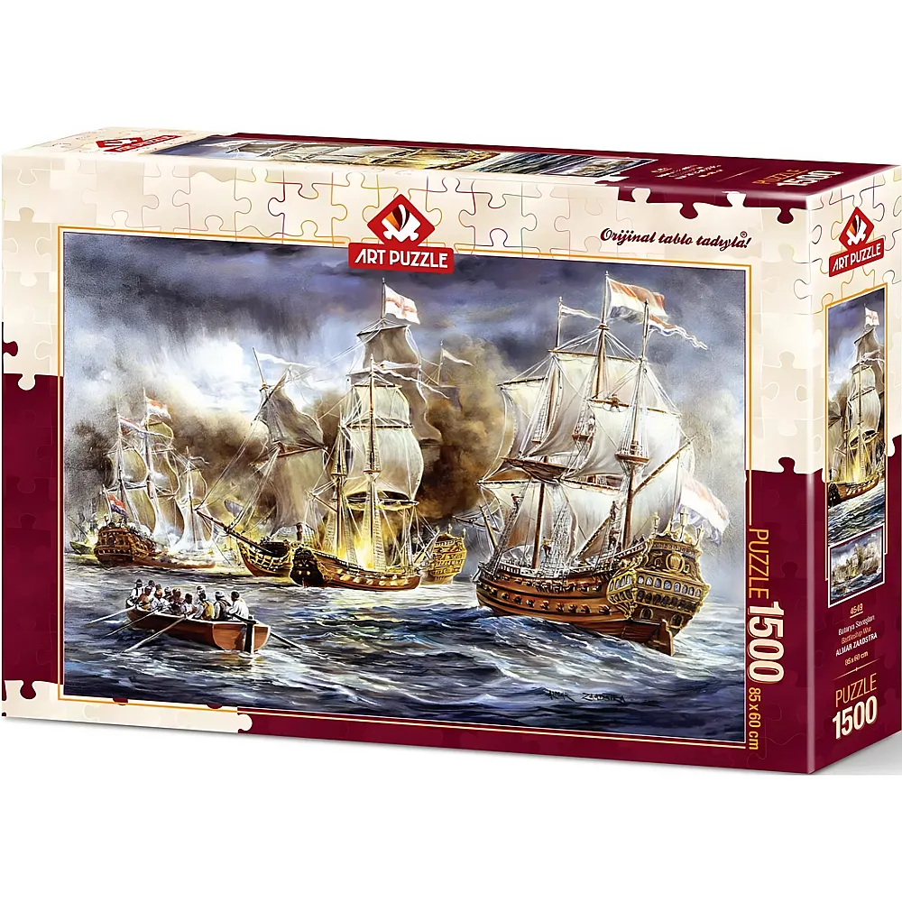 Art Puzzle Krieg auf See - 1500 Teile