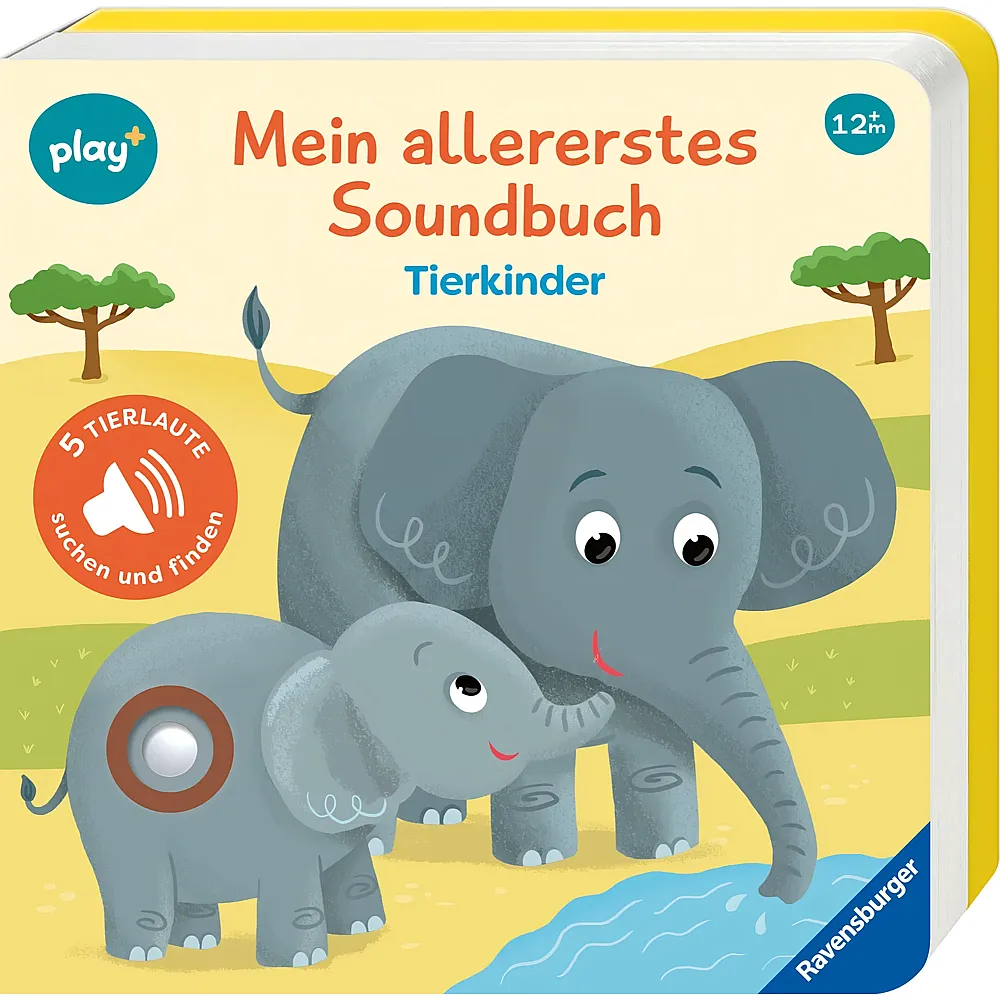 Ravensburger play+ Mein allererstes Soundbuch: Tierkinder