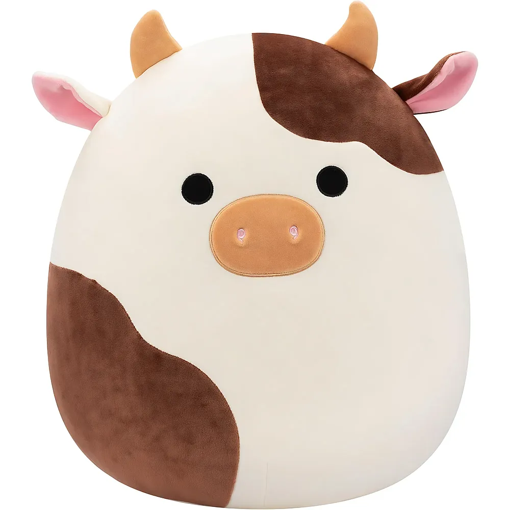 Squishmallows Pl�sch Ronnie die Kuh Creme/Braun - 40 cm