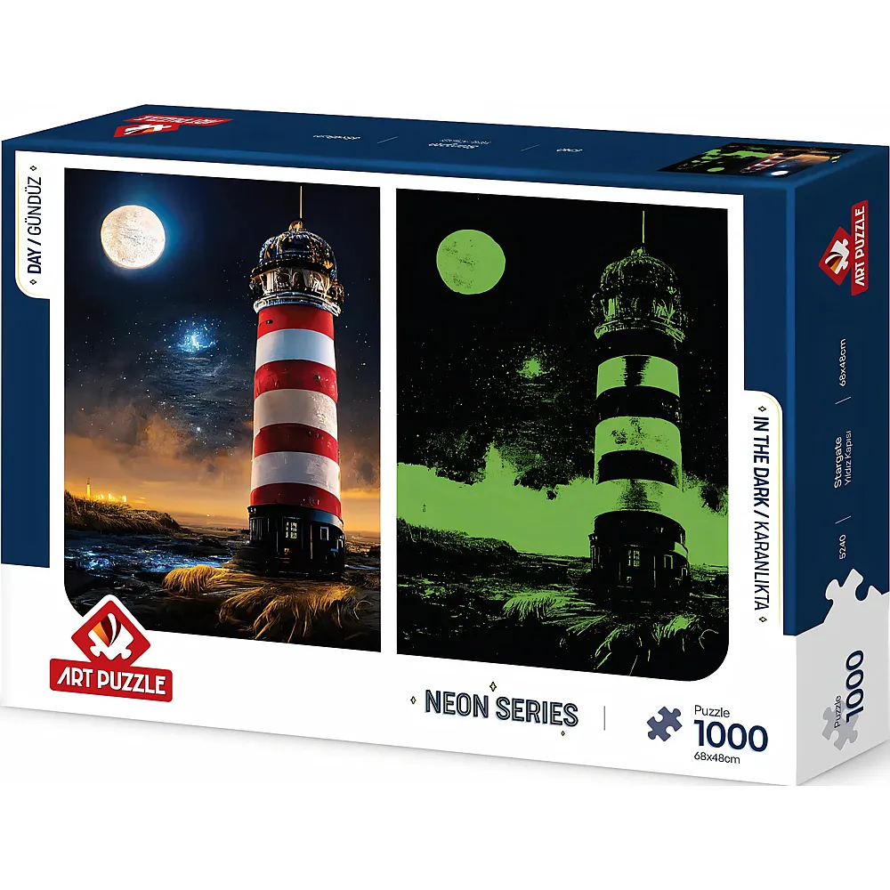 Art Puzzle Neon Series Sternentor - 1000 Teile