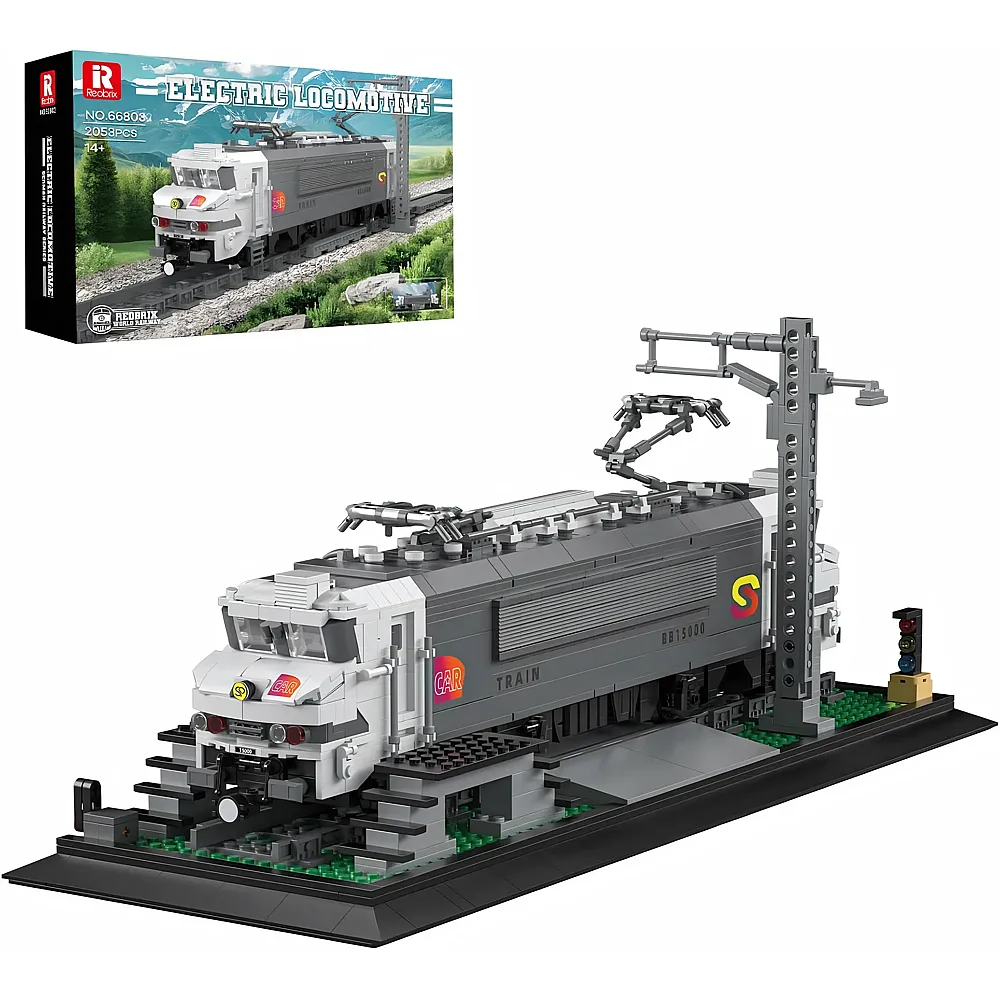 Reobrix Lokomotiv mit Gleisbasis BR15000 66803
