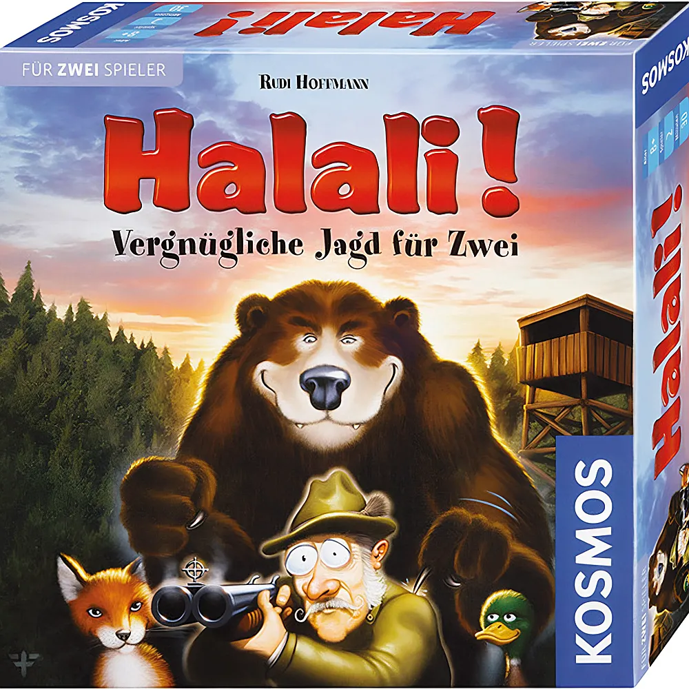 Kosmos Spiele Halali Vergngliche Jagd fr Zwei