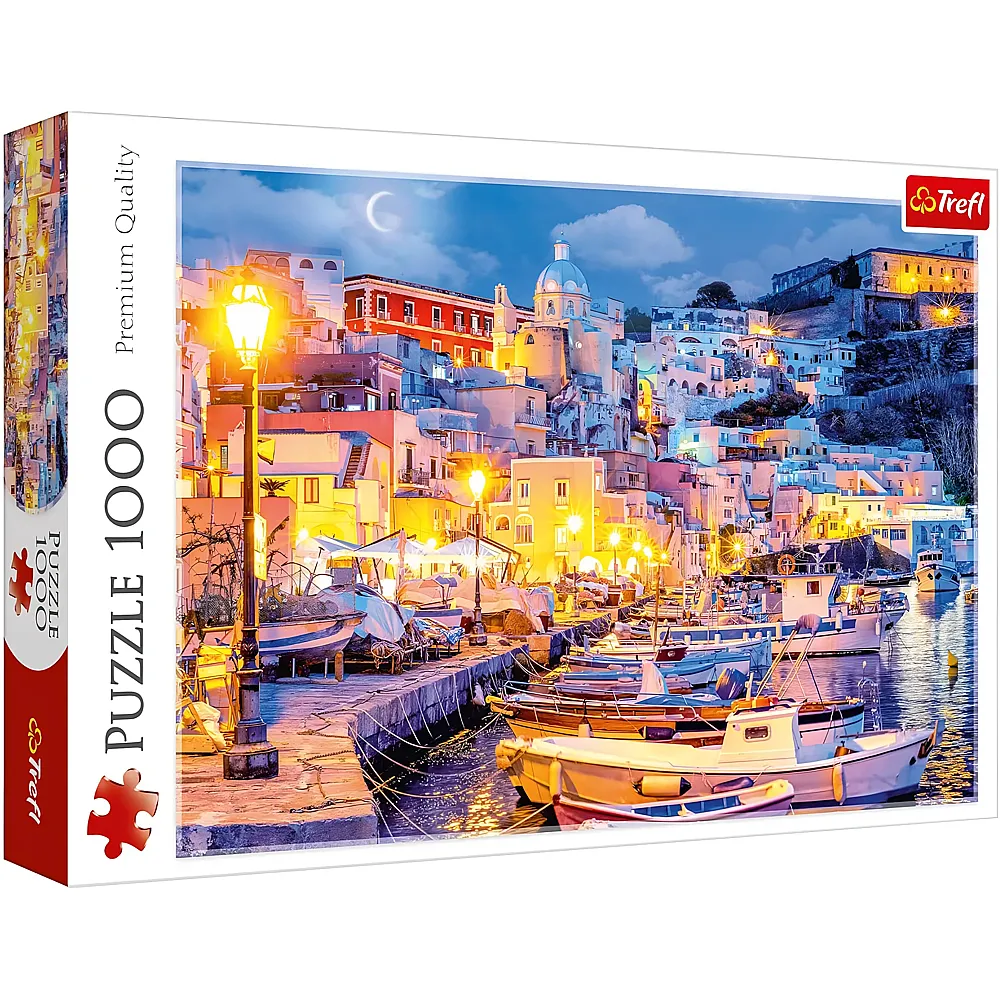 Trefl Puzzle Insel Procida nachts, Italien - 1000 Teile