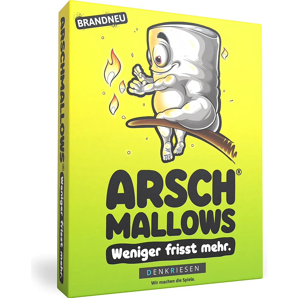 Denkriesen Arschmallows - Boxverpackung - Deutsch