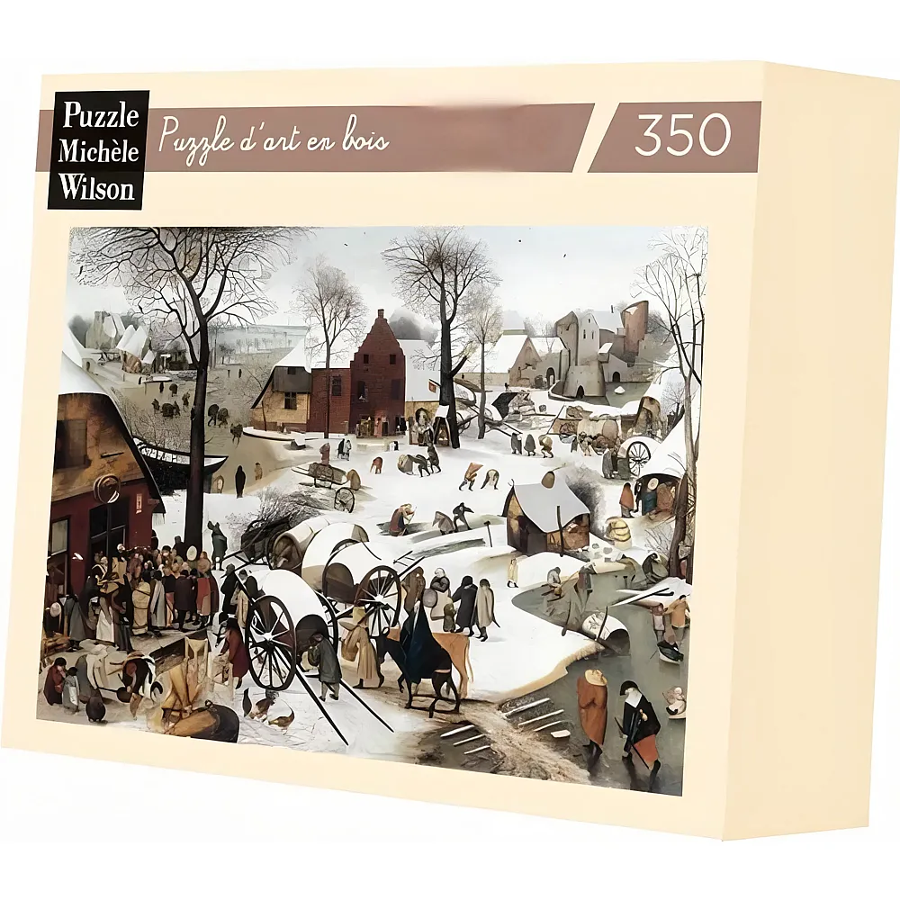 Puzzle Mich�le Wilson Pieter Brueghel Numbering of Bethlehem - 350 Teile