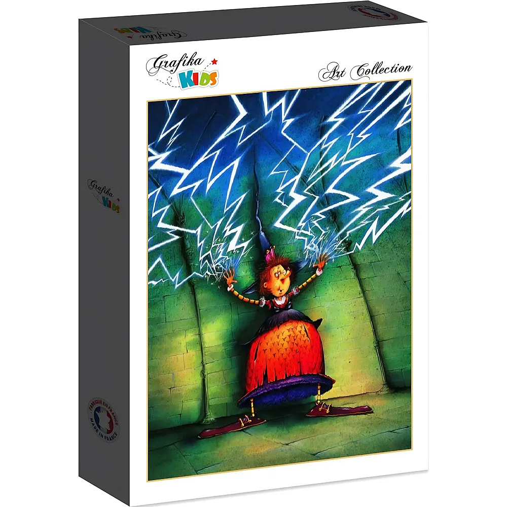 Grafika Puzzle Art Collection Franois Ruyer Grafika Kids Die Blitzhexe - 104 Teile