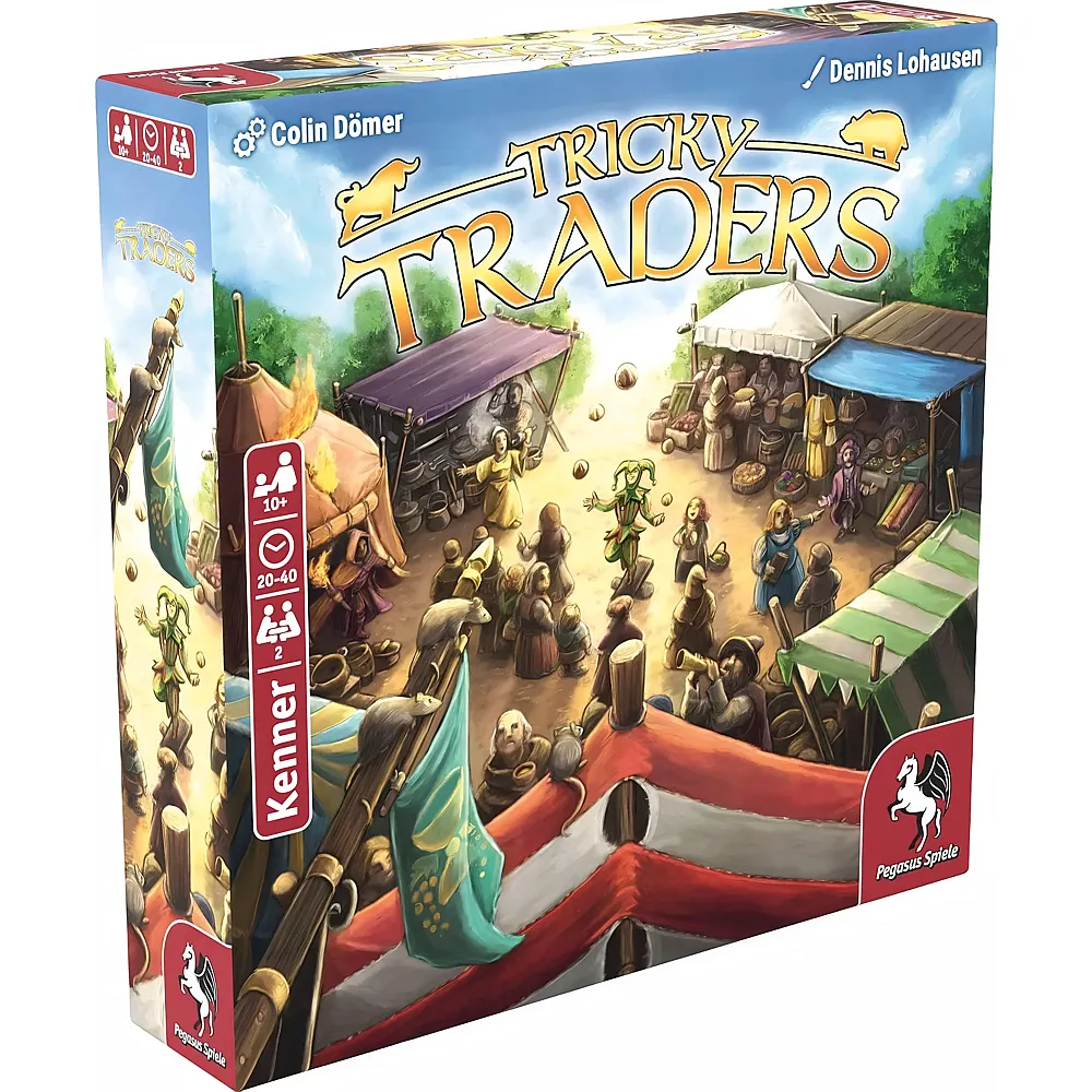 Pegasus Spiele Kennerspiel Tricky Traders