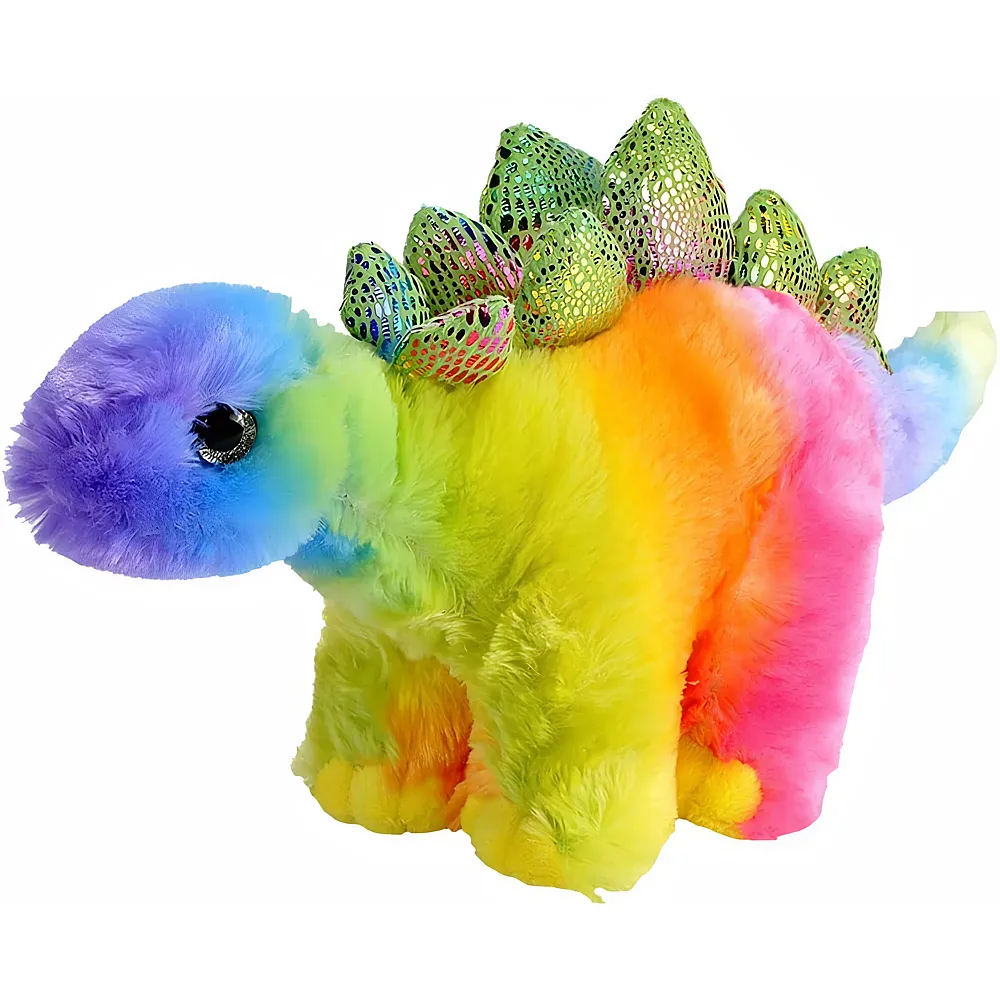 meinspielzeug - Wild Republic Rainbowkins Stegosaurus - 30 cm | Dinosaurier Pl�sch