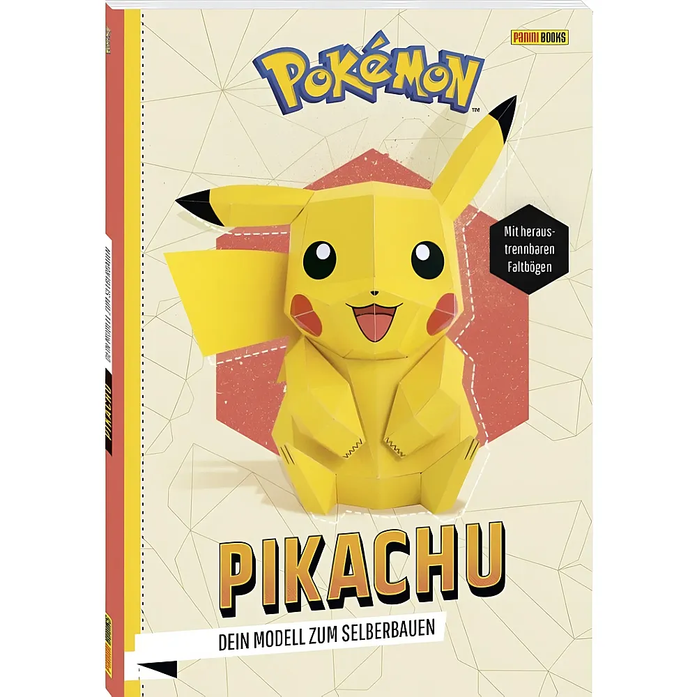 meinspielzeug - Panini Pok�mon Pikachu - Dein Modell zum Selberbauen | Bastelsets