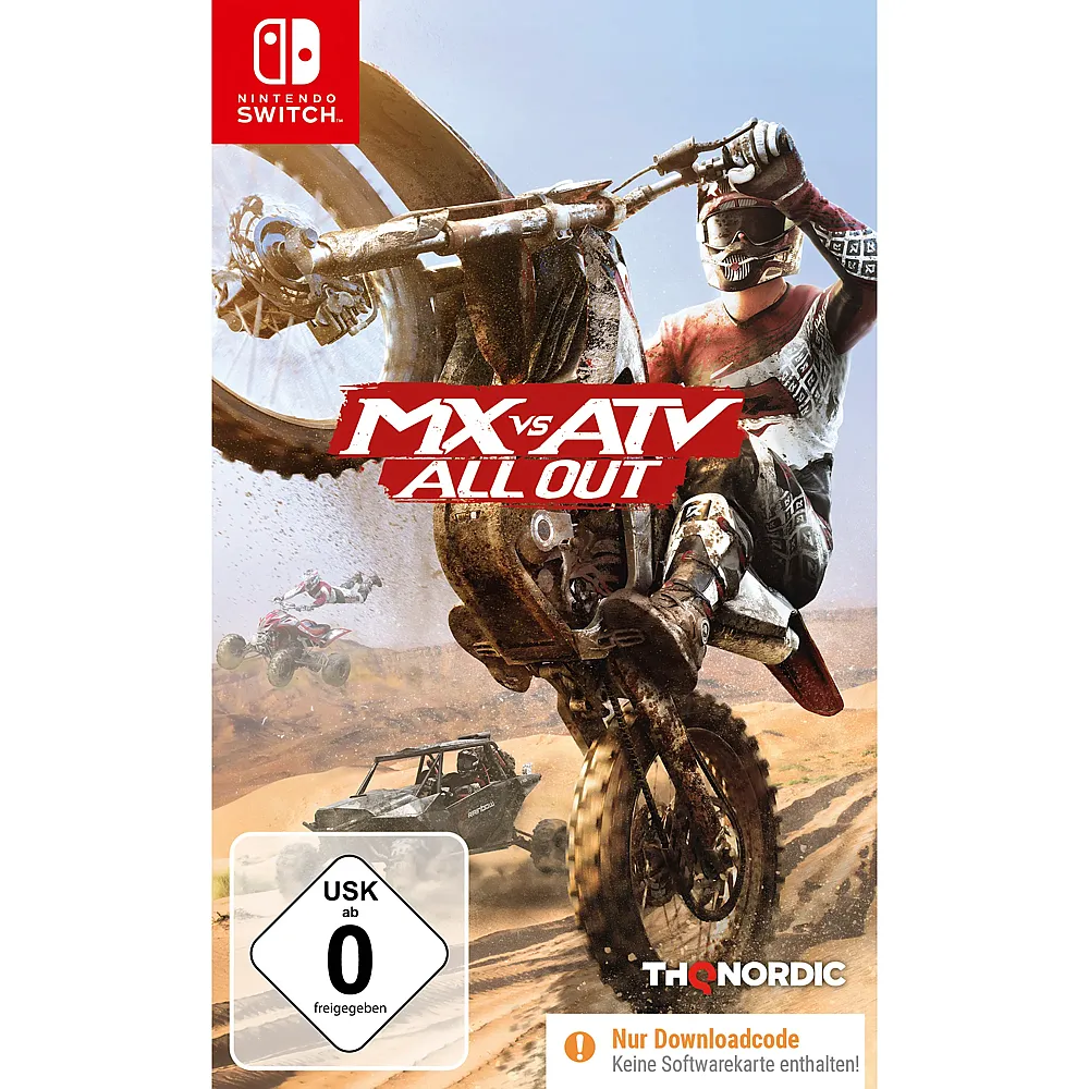 meinspielzeug - THQ Nordic Switch MX vs ATV All Out Code in a Box | Nintendo Switch