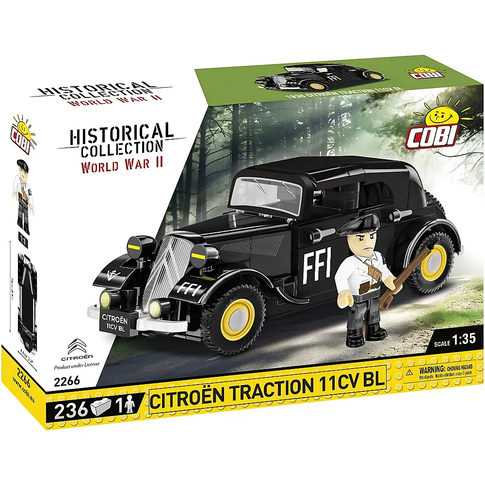 COBI Historical Collection Citroen Traction 11CV BL 2266