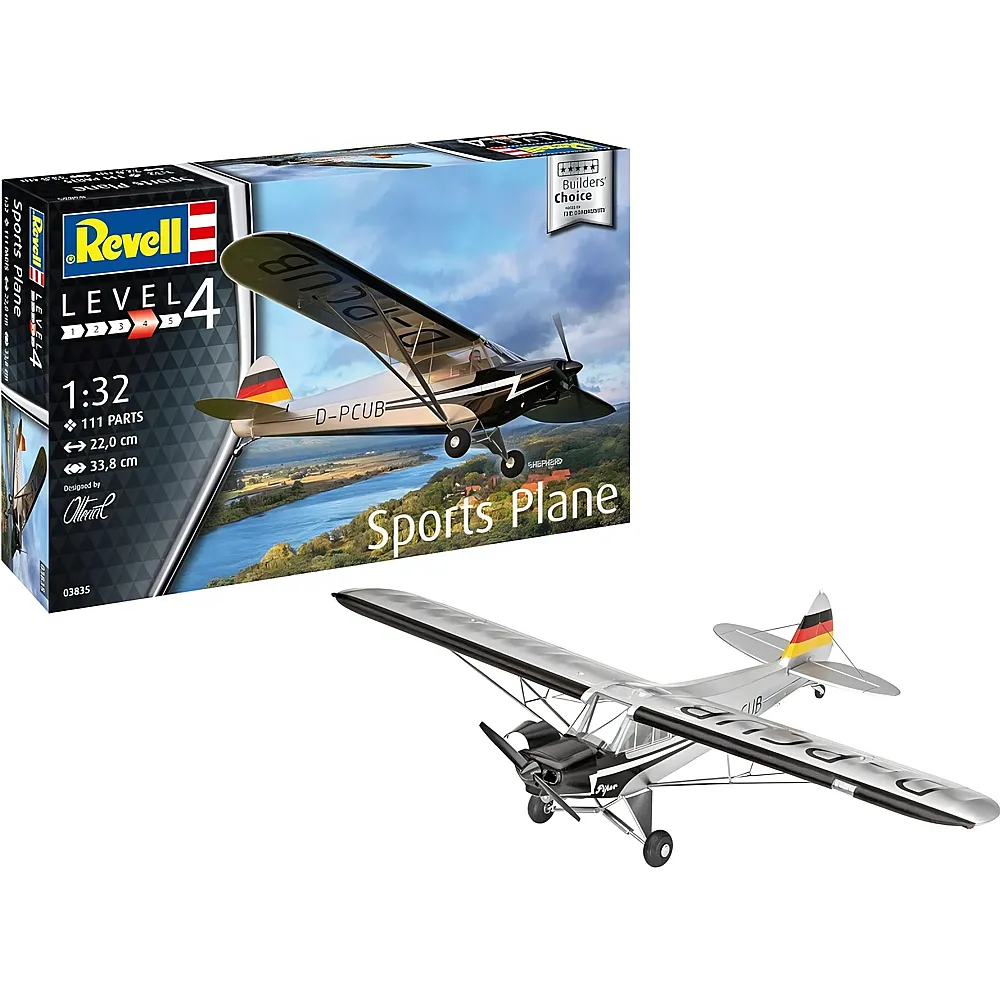 Revell Level 4 Builders Choice Sports Plane