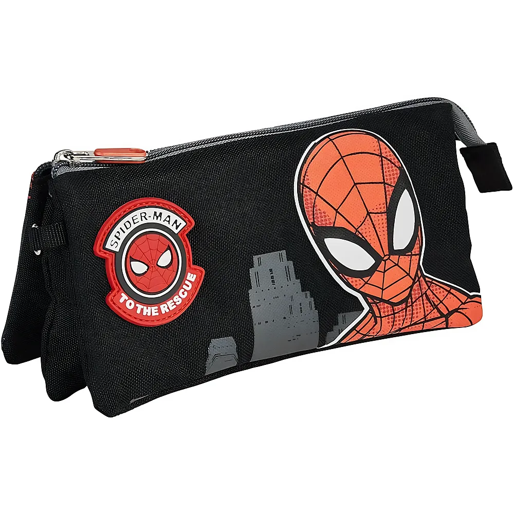 Cerda Marvel Spiderman - Schlamperm�ppchen mit 3 F�chern