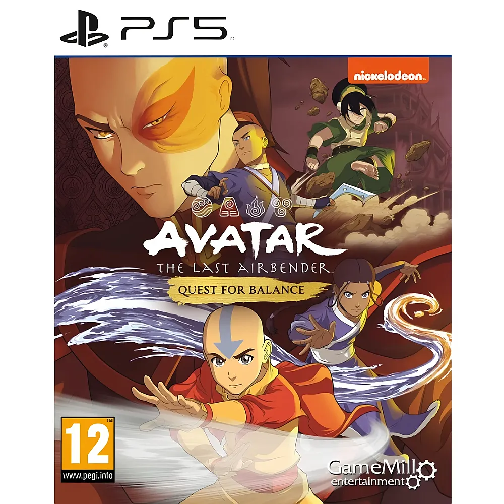 GameMill Entertainment Avatar: The Last Airbender - Quest for Balance PS5 D
