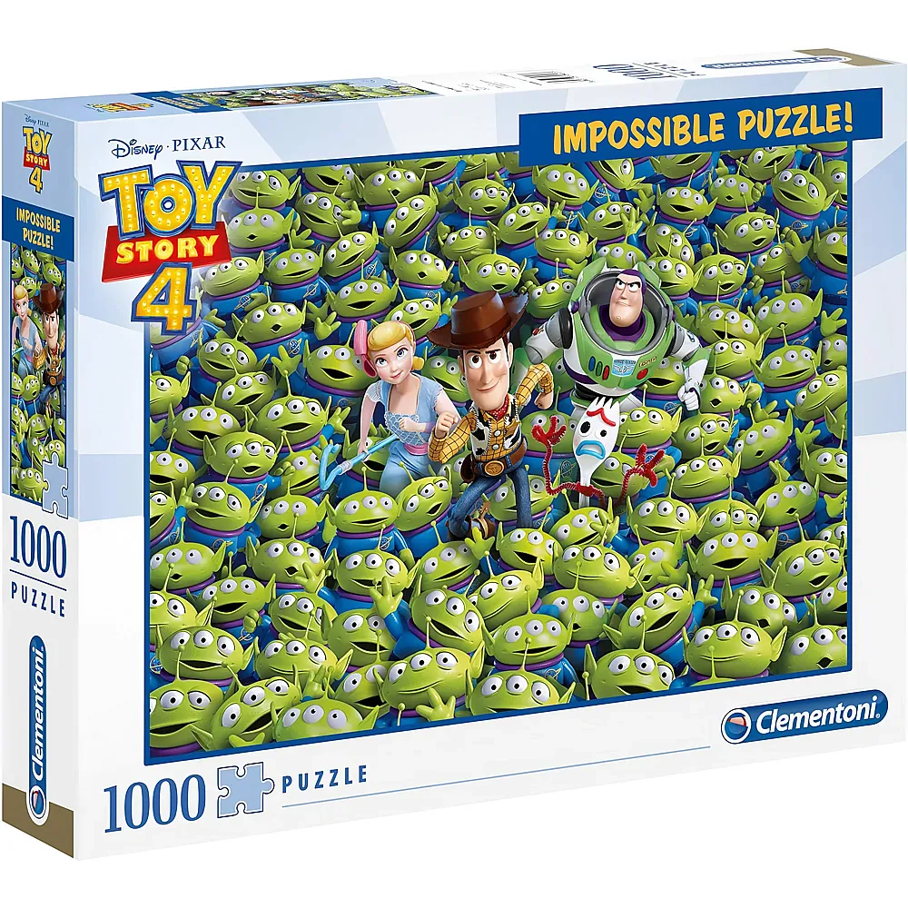 Clementoni Puzzle Impossible Toy Story 4 1000Teile