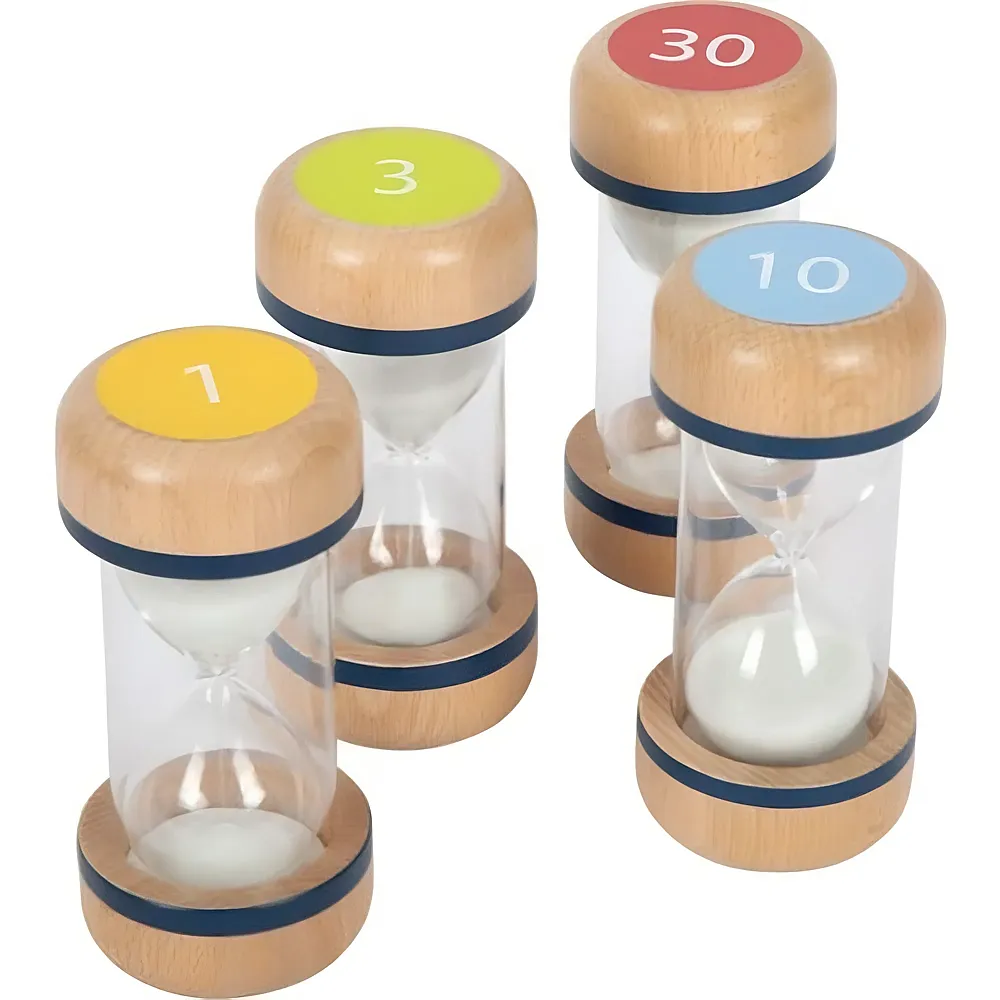 small foot Holz-Sanduhren XL-Set - 4 Teile