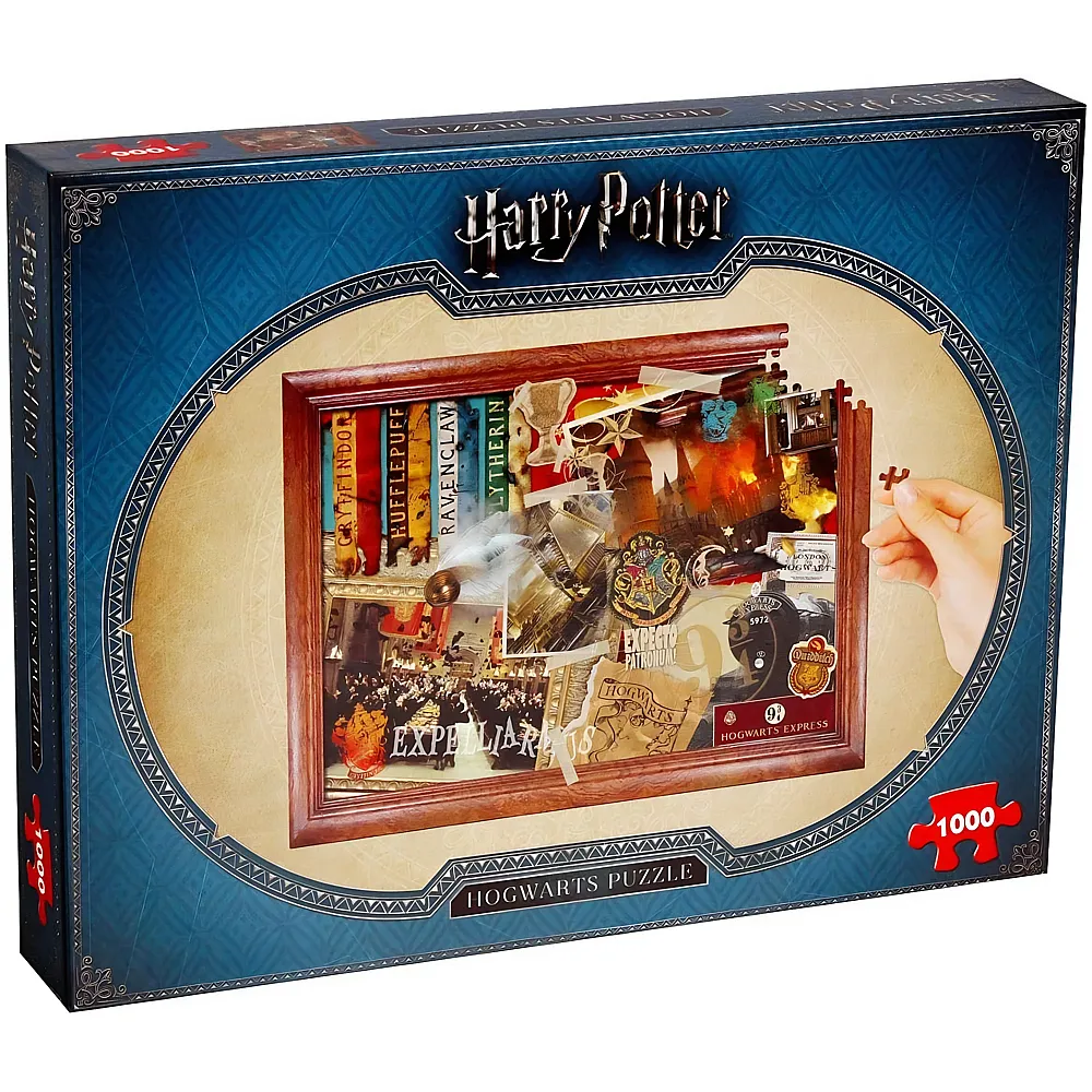 Winning Moves Puzzle Harry Potter - Hogwarts - 1000 Teile