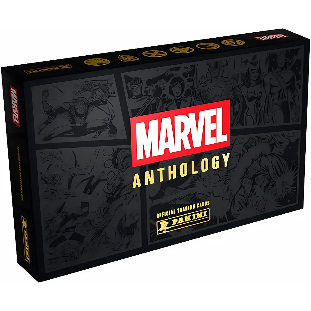 Panini Marvel Anthology Trading Cards Treasure Box - Deutsch