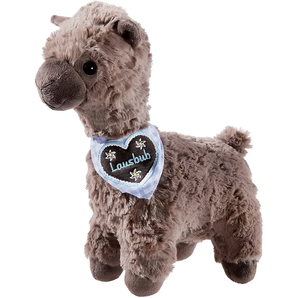 Heunec Lama Filou Marron fonc� - 35 cm