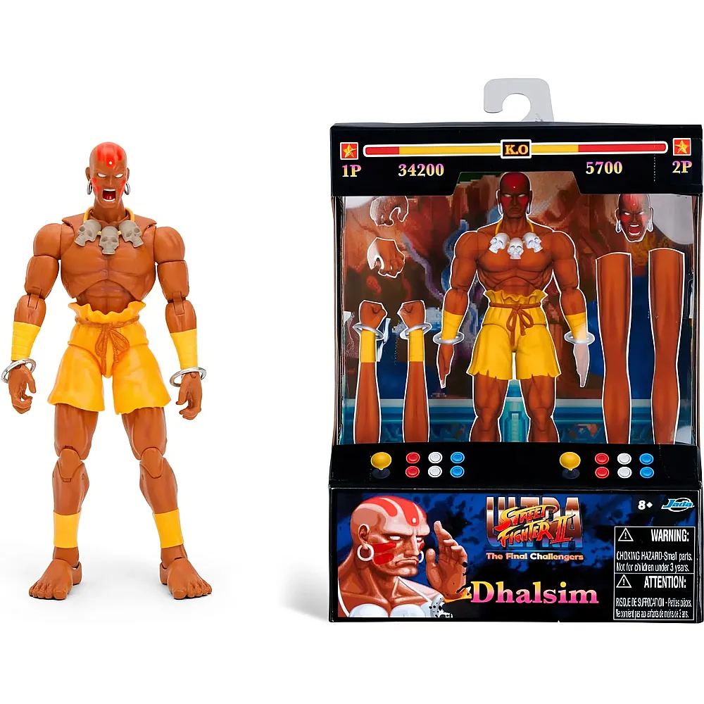 Jada Street Fighter Dhalsim - 15 cm
