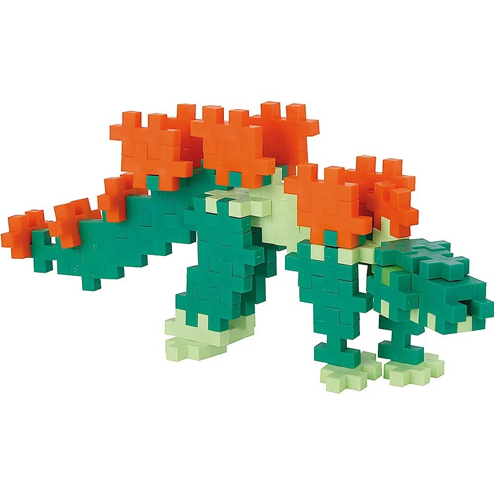 Plus-Plus Basic Tube Stegosaurus 100Teile