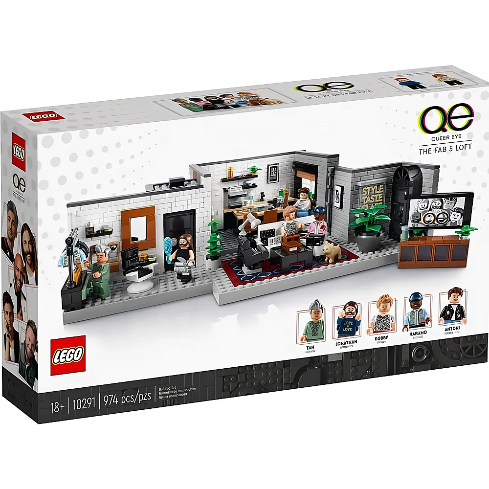 LEGO Icons Queer Eye - Das Loft der Fab 5 10291