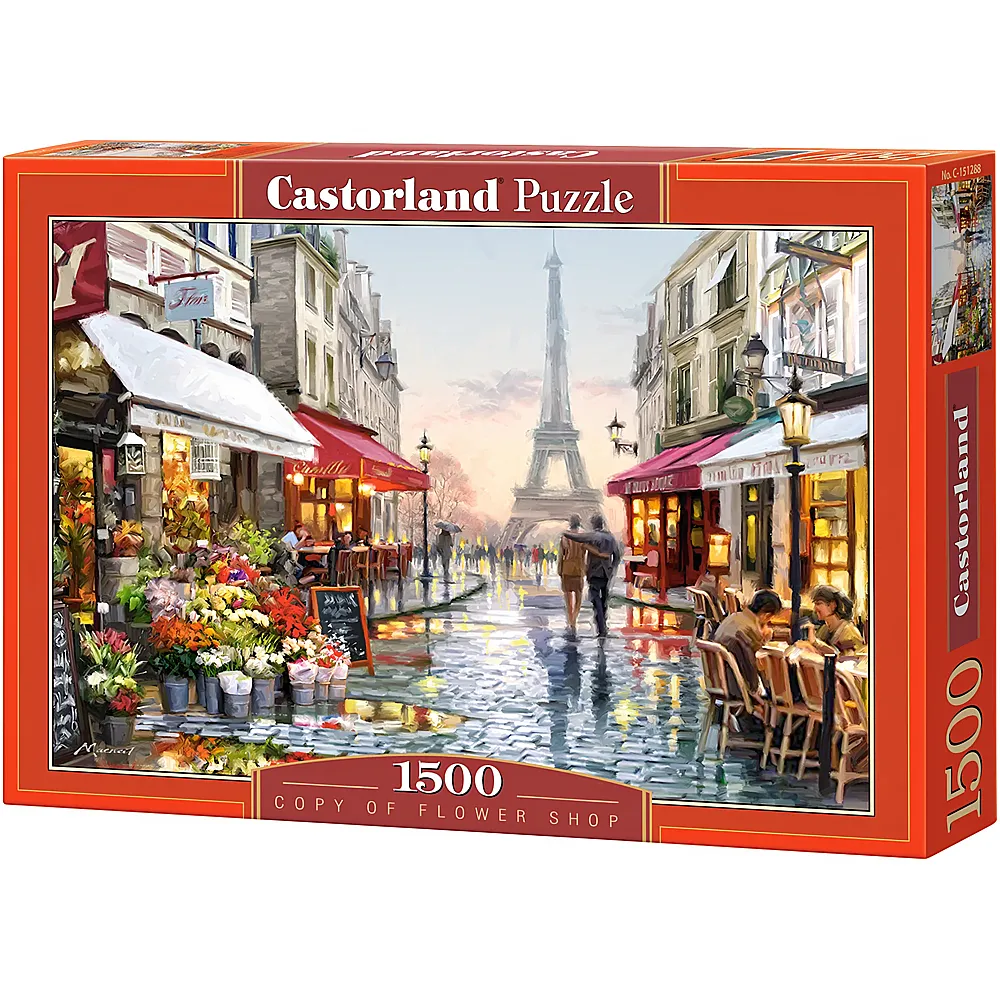Castorland Puzzle Flower Shop 1500Teile