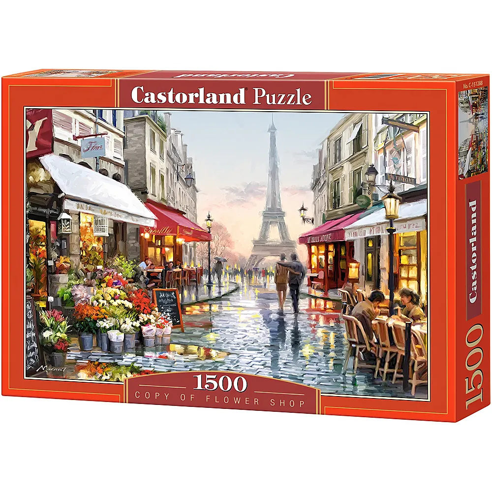 Castorland Puzzle Flower Shop - 1500 Teile