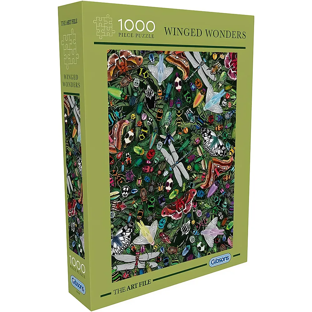 Gibsons Puzzle Die Kunstakte: Gefl�gelte Wunder - 1000 Teile