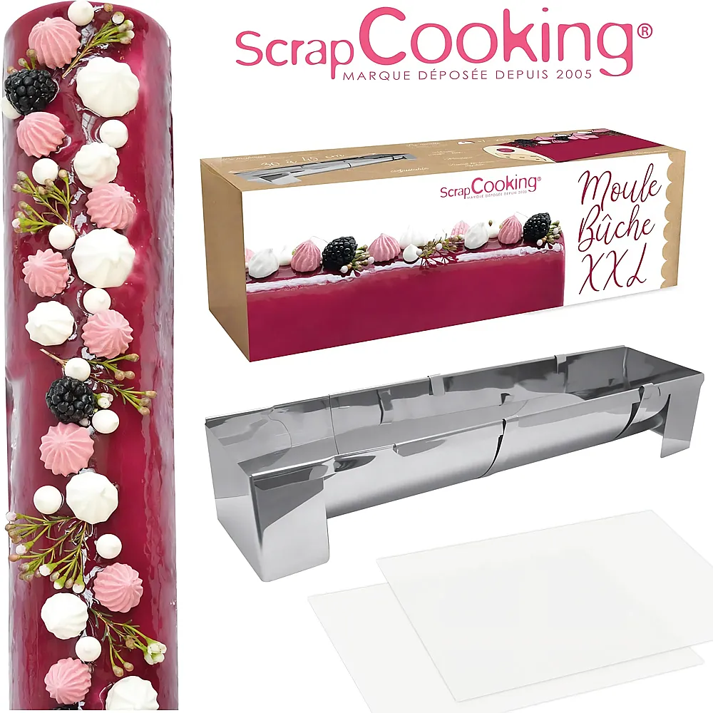 ScrapCooking Xxl-Edelstahl-Buche Backform