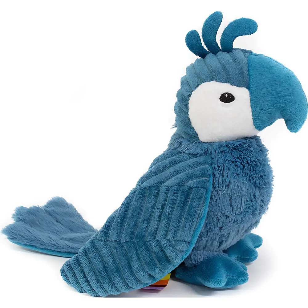 Les D�glingos Ptipotos von Deglingos - Blaues Papagei Pl�schtier