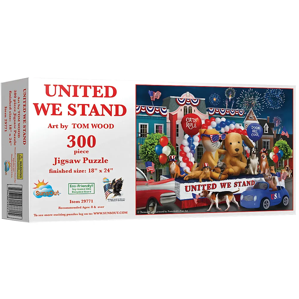 SunsOut Puzzle Tom Wood United We Stand 300Teile
