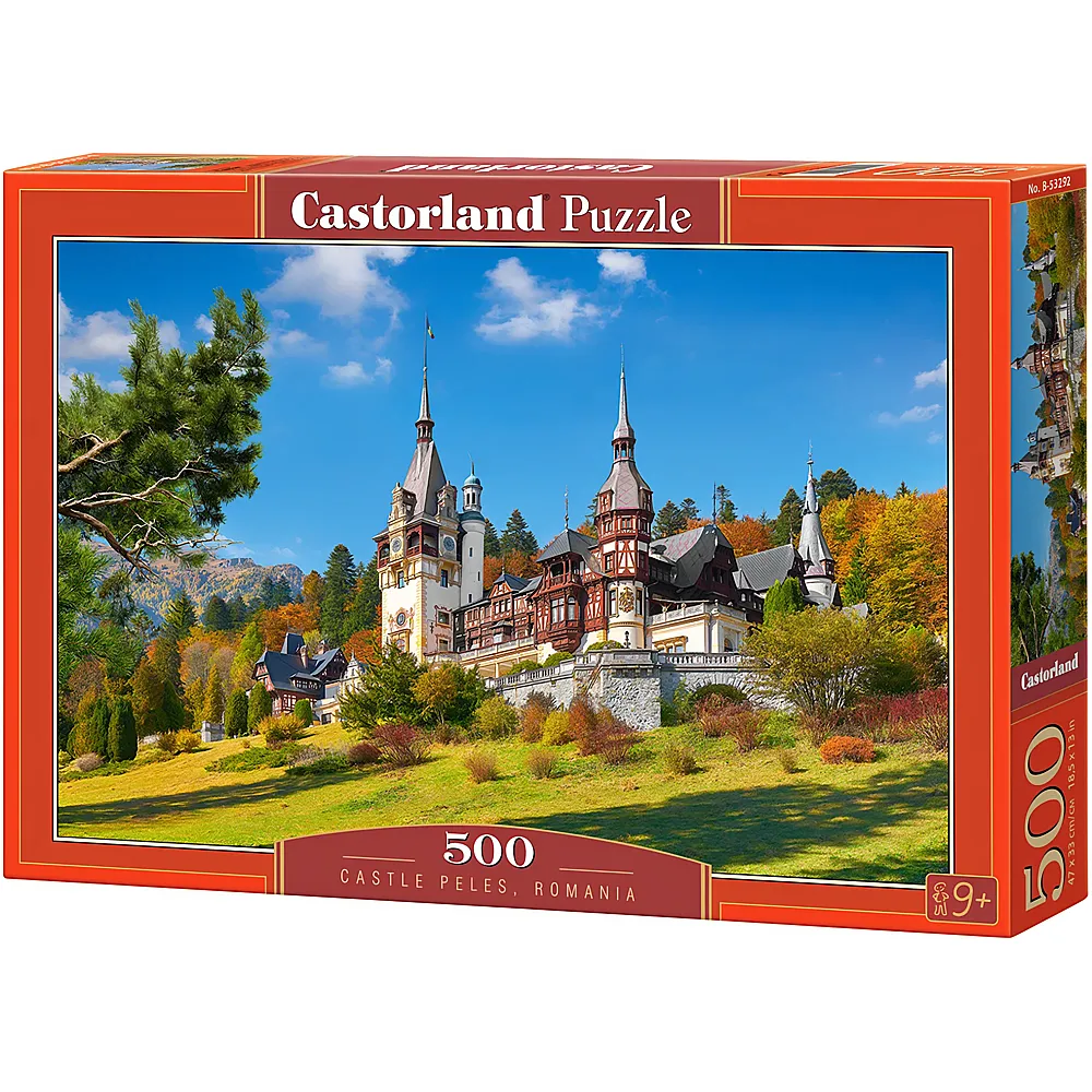 Castorland Puzzle Castle Peles, Romania - 500 Teile