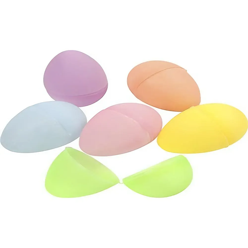 Creativ Company Plastikeier gef�rbt - 12 Teile | Bastelsets