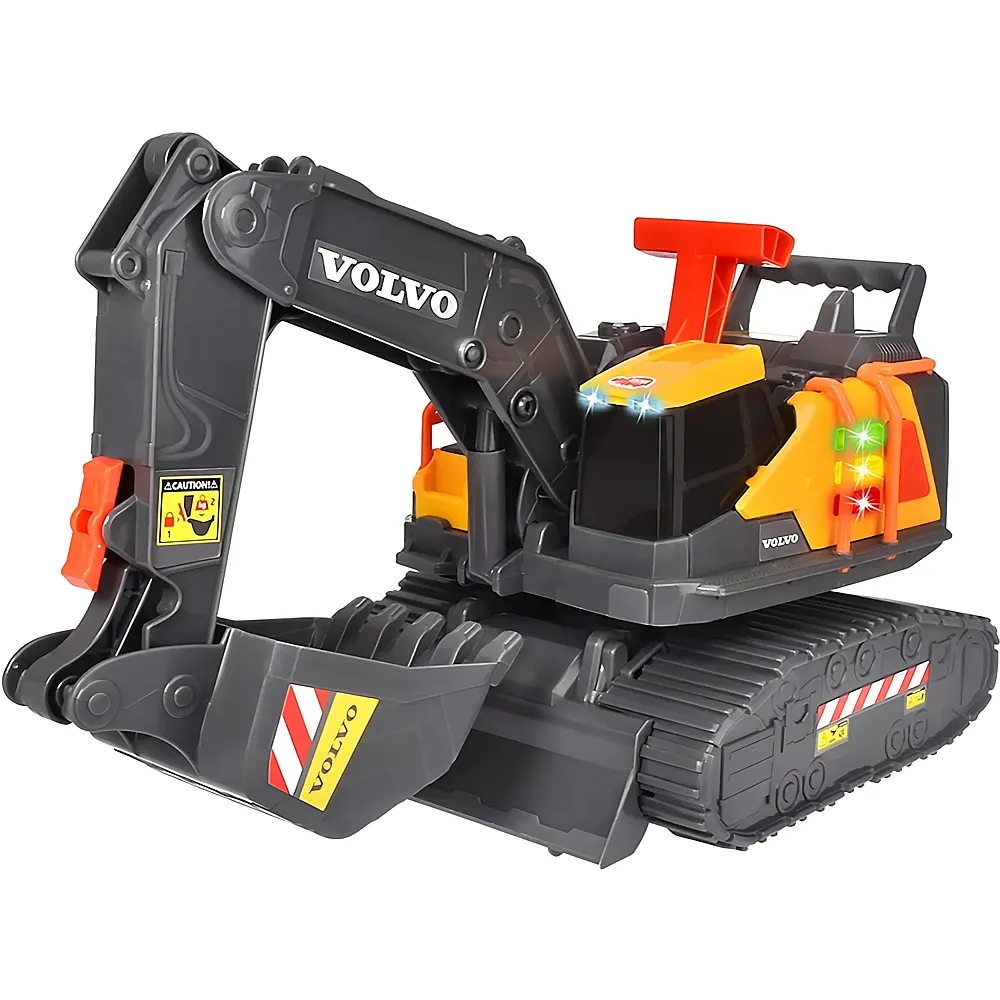 Dickie Volvo Bagger mit Licht & Sound