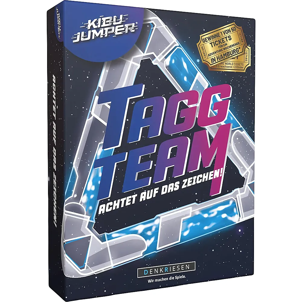 Denkriesen KIBU JUMPER Tagg Team Achtet auf das Ze - Suche