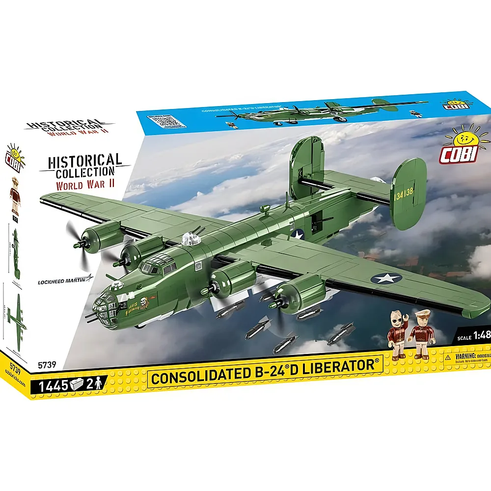 COBI Historical Collection Consolidated B-24D Liberator 5739