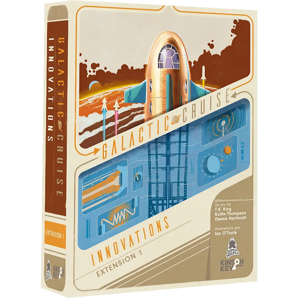 Super Meeple Galactic Cruise - Advancement expansion f