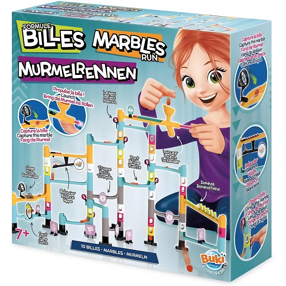 meinspielzeug - Buki Murmelrennen | Kugelbahn