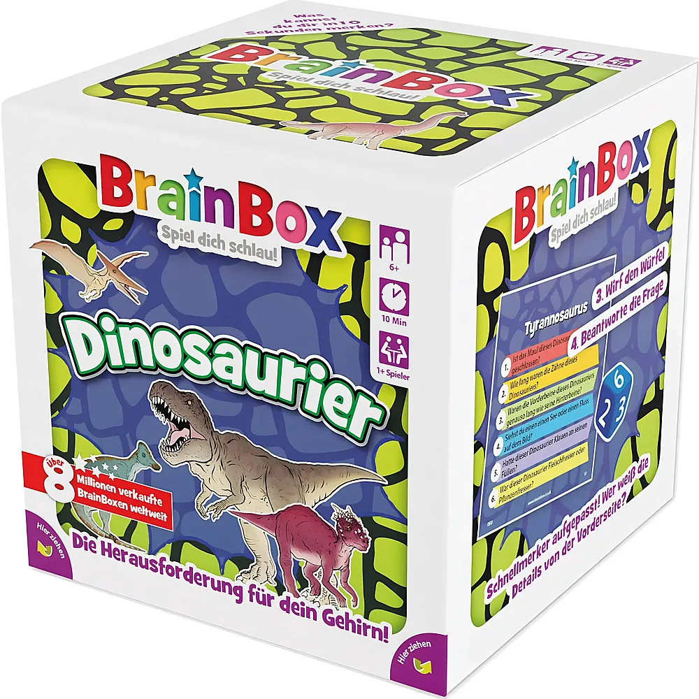 BrainBox Spiele Dinosaurier DE