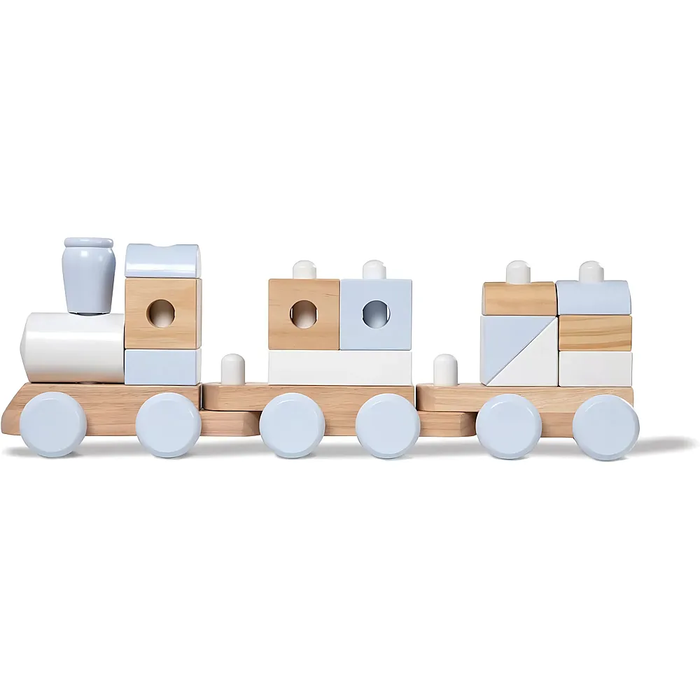 Melissa & Doug Jumbo Stapelzug Natur