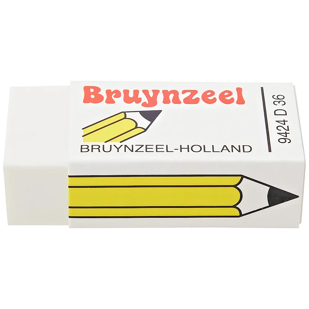 Bruynzeel Mittlerer Radiergummi aus Kunststoff, 1. - Suche
