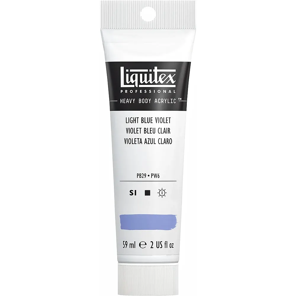 Liquitex Lqx Prof. Heavy Body Acrylfarbe 59ml Tube Blauviolett Hell - Suche